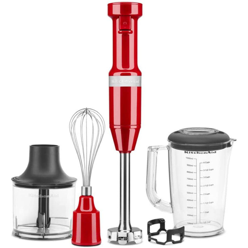 KitchenAid 5KHBV83EER Hand Blender 1L Empire Red