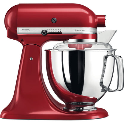 KitchenAid 5KSM175PSEER Mixer Tilt-Head 4.8l Artisan + 3 L Bowl + Flex edge Beater