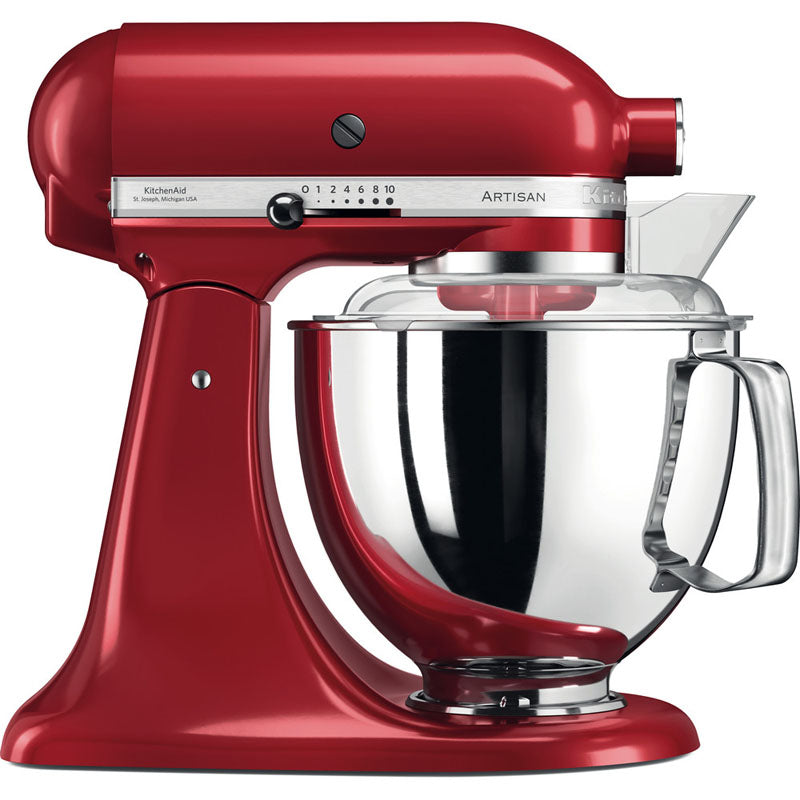 KitchenAid 5KSM175PSEER Mixer Tilt-Head 4.8l Artisan + 3 L Bowl + Flex edge Beater