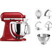 KitchenAid 5KSM175PSEER Mixer Tilt-Head 4.8l Artisan + 3 L Bowl + Flex edge Beater