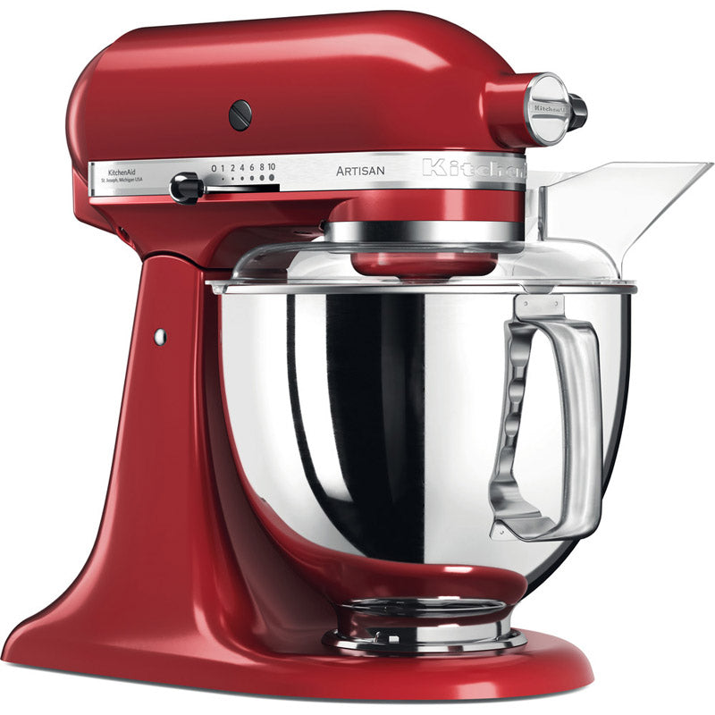 KitchenAid 5KSM175PSEER Mixer Tilt-Head 4.8l Artisan + 3 L Bowl + Flex edge Beater