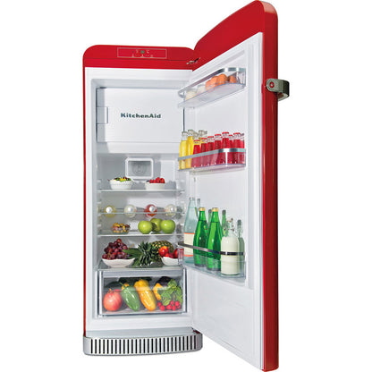 Kitchenaid KCFME 60150R One Door Iconic refrigerator Red 230L