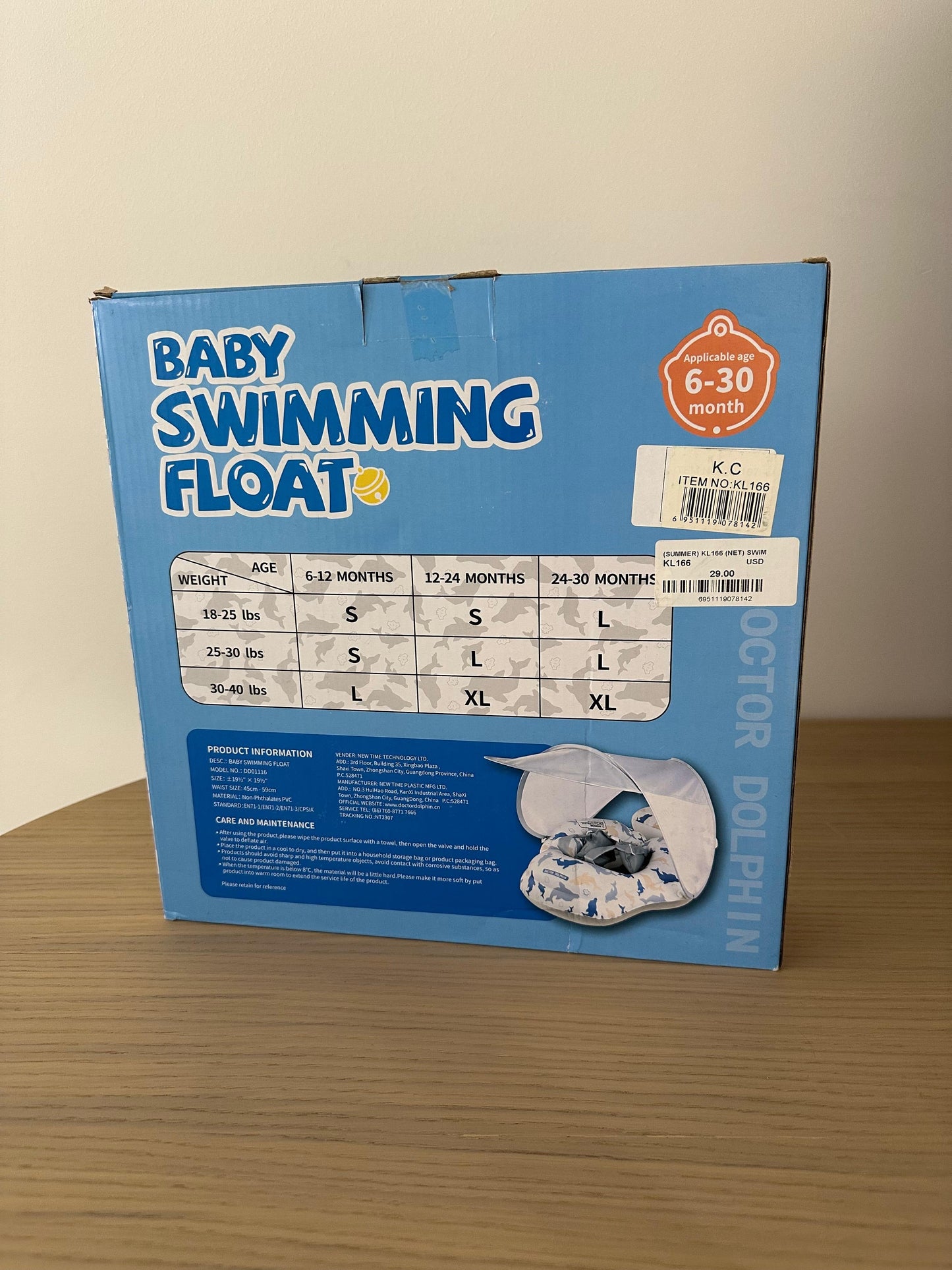 Baby Swimming Float