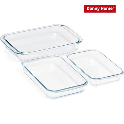 Rectangular Baking Pan 3-pcs Set