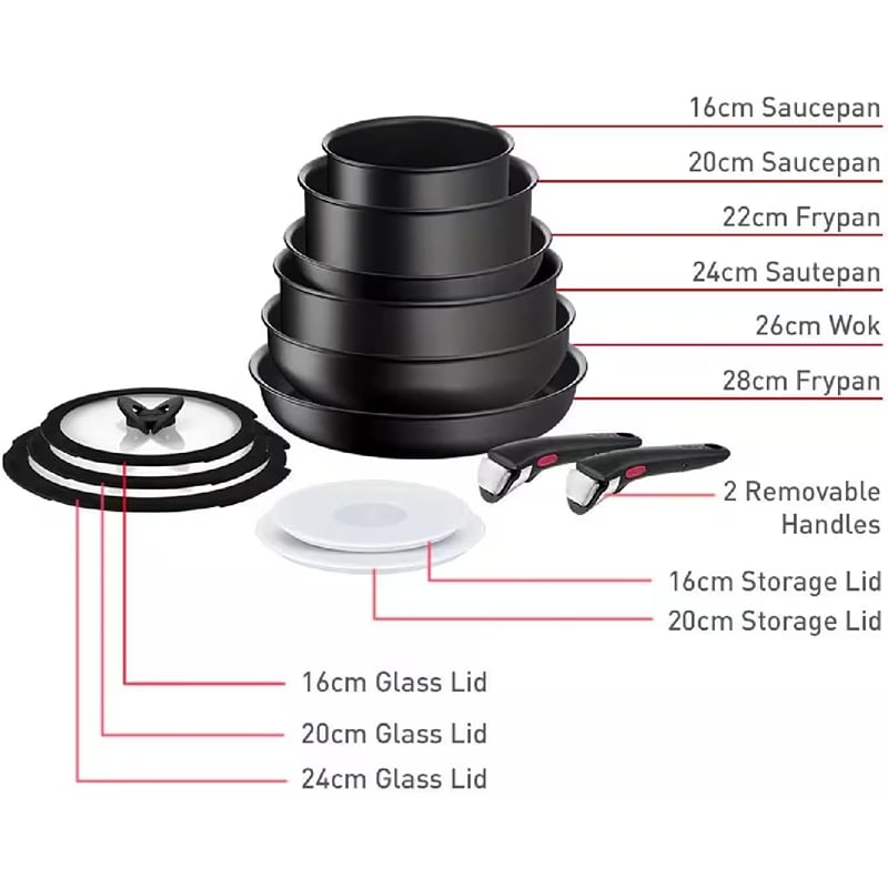Tefal L7639002 Ingenio Unlimited Set 13pcs