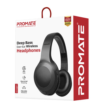 Promate Laboca Black Wireless Headphones