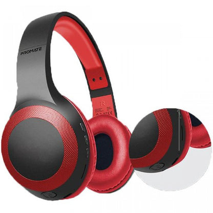 Promate Laboca Red Wireless Headphones