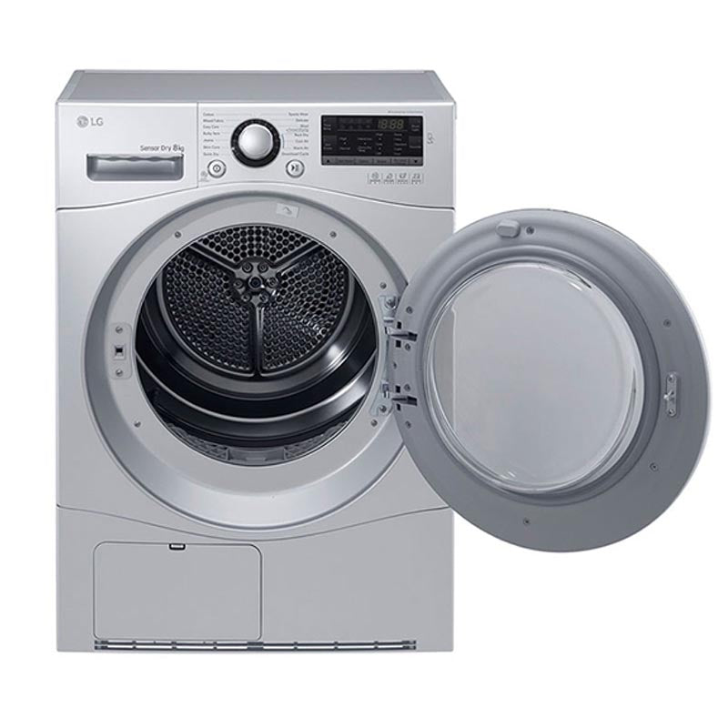 LG RC8066CF Condenser Dryer 8Kg Silver