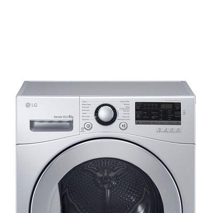 LG RC8066CF Condenser Dryer 8Kg Silver