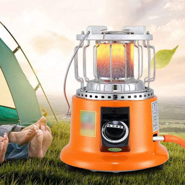 Portable 2 in 1 Gas Heater and Cooker