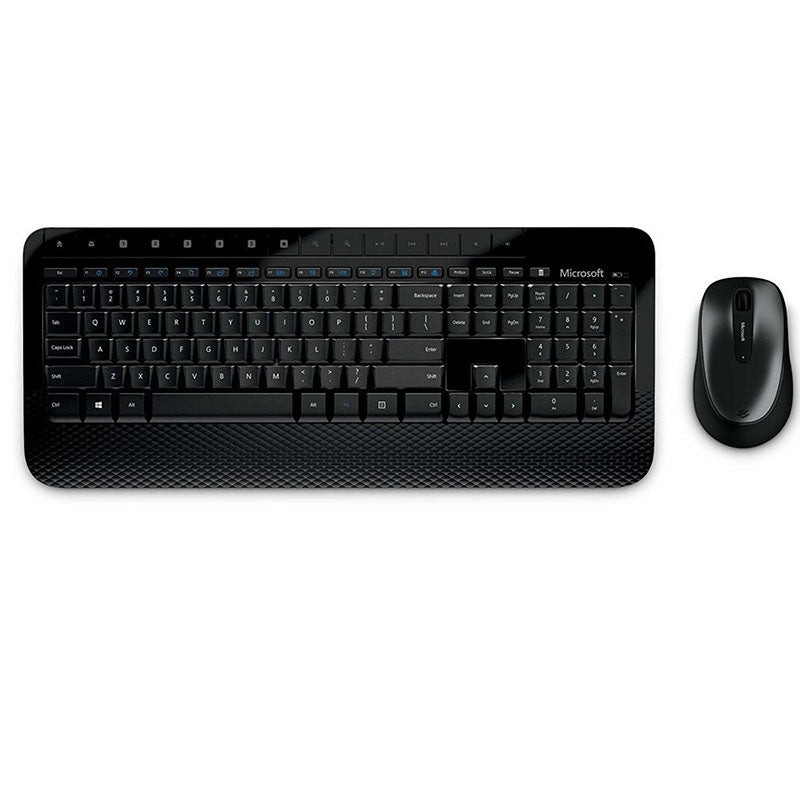 Microsoft M7J-00028 Microsoft Optical Technology Wireless Keyboard and Mouse – English and Arabic