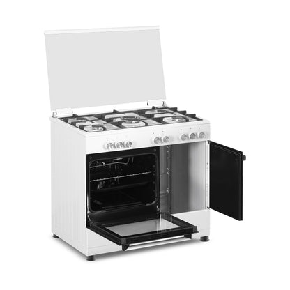 Simfer MFB1-9502SGWBB 90 cm Cooker With Bottle Compartment White