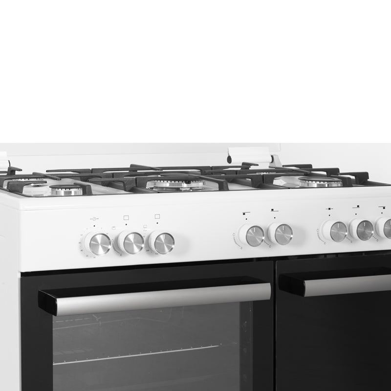 Simfer MFB1-9502SGWBB 90 cm Cooker With Bottle Compartment White