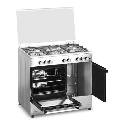 Simfer MFB1-9502SGWIH-CDC 90 cm Cooker With Bottle Compartment Inox