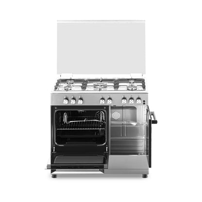 Simfer MFB1-9502SGWIH-CDC 90 cm Cooker With Bottle Compartment Inox