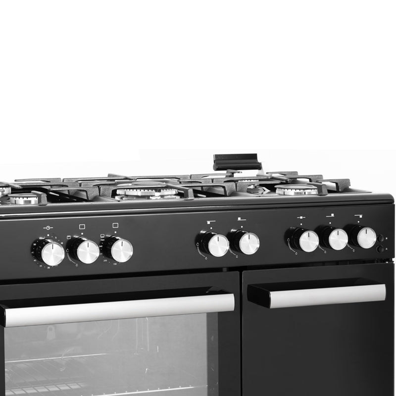 Simfer MFB1-9502SGWSP-CDC 90 cm Cooker With Bottle Compartment Black