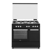 Simfer MFB1-9502SGWSP-CDC 90 cm Cooker With Bottle Compartment Black