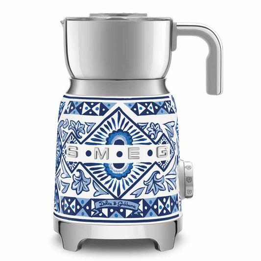 Smeg MFF01DGBEU Milk Frother Dolce & Gabbana Blu