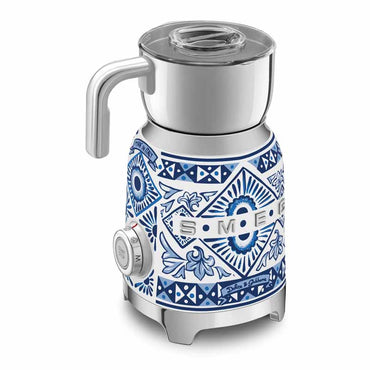 Smeg MFF01DGBEU Milk Frother Dolce & Gabbana Blu