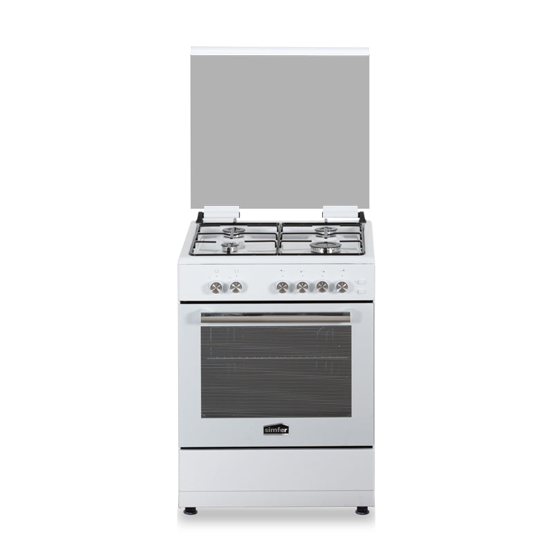 Simfer MFT1-6402SGRBB 60 cm Gas Cooker White