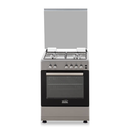 Simfer MFT1-6402SGRIH 60 cm Gas Cooker Inox