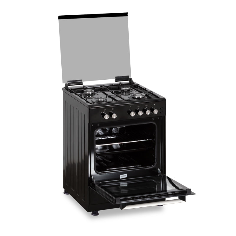 Simfer MFT1-6402SGRSP 60 cm Gas Cooker Black