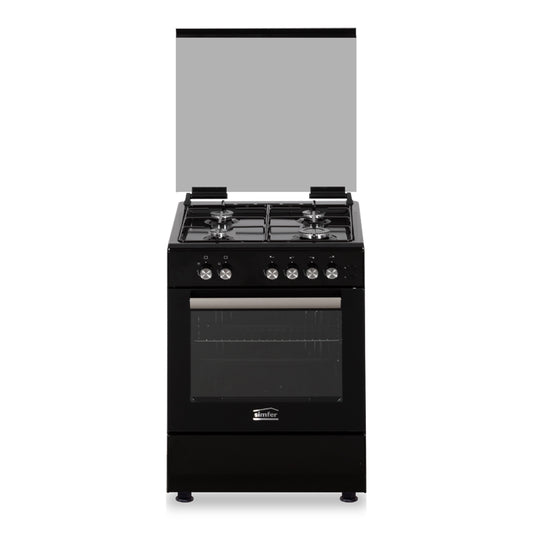 Simfer MFT1-6402SGRSP 60 cm Gas Cooker Black