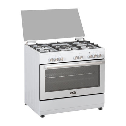 Simfer MFT1-9502SGWBB-CDC 90 cm Wide Cooker White