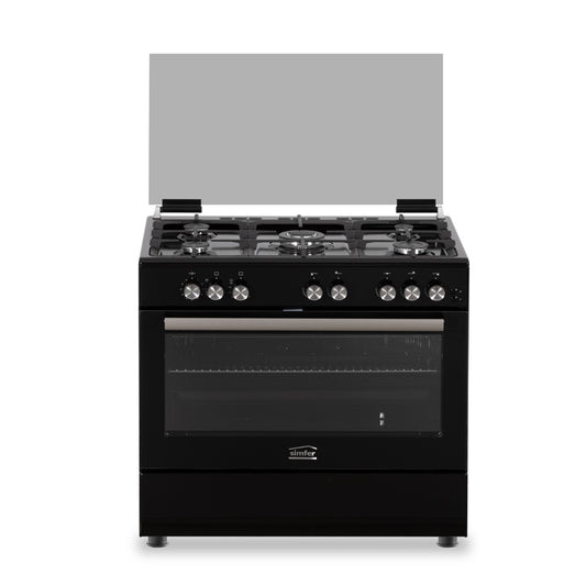 Simfer MFT1-9502SGWSP-CDC 90 cm Wide Cooker Black