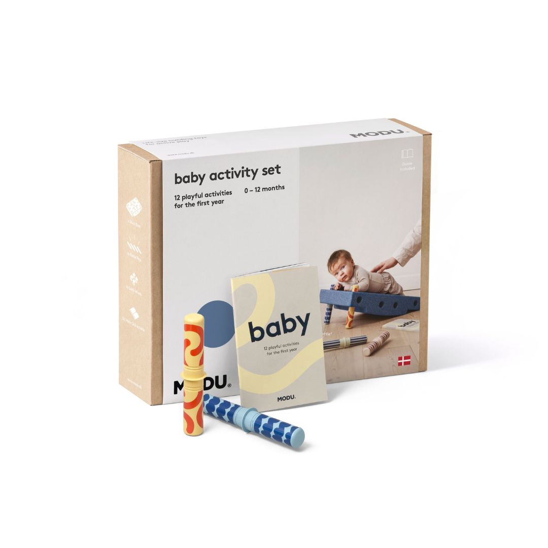 MODU Baby Activity Set- Deep Blue / Sky Blue