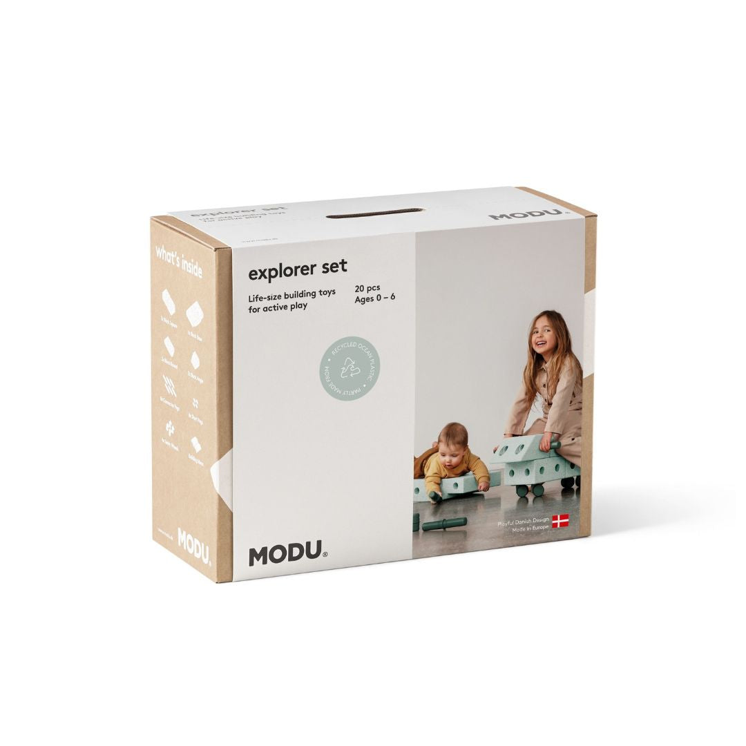 MODU Explorer Set– Ocean Mint / Forest Green