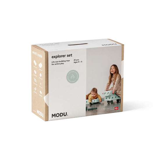 MODU Explorer Set– Ocean Mint / Forest Green