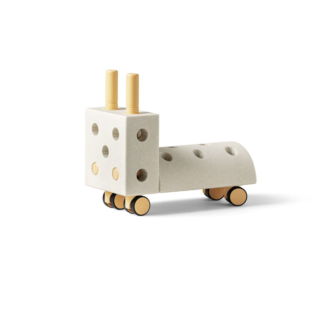 MODU Tiny Ride-Sand Grey / Honey Yellow