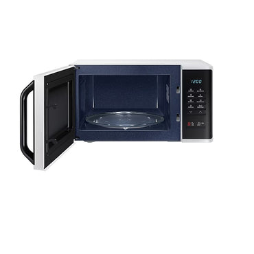 Samsung MS23K3513AW/SG Solo Microwave Oven, 23L, White/black