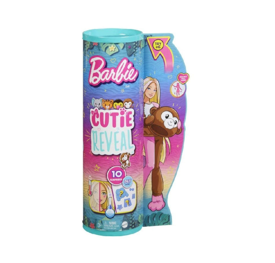 Barbie Cutie Reveal Jungle Friends (Monkey)