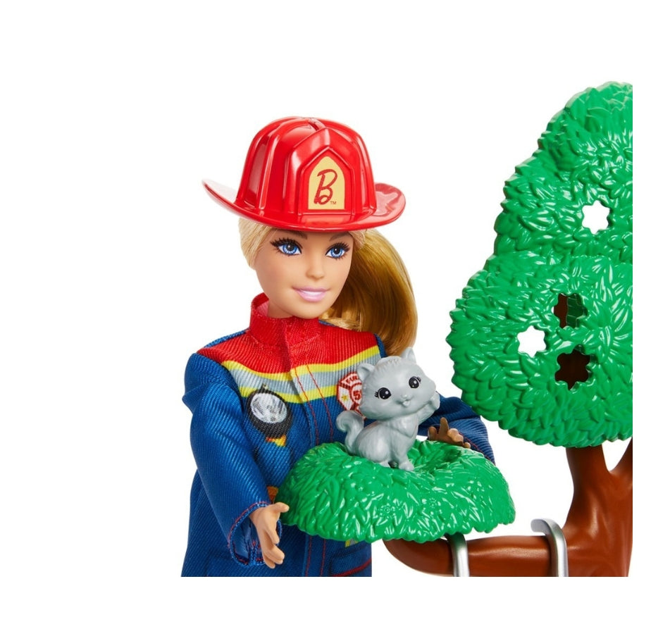 Barbie Firefighter Playset