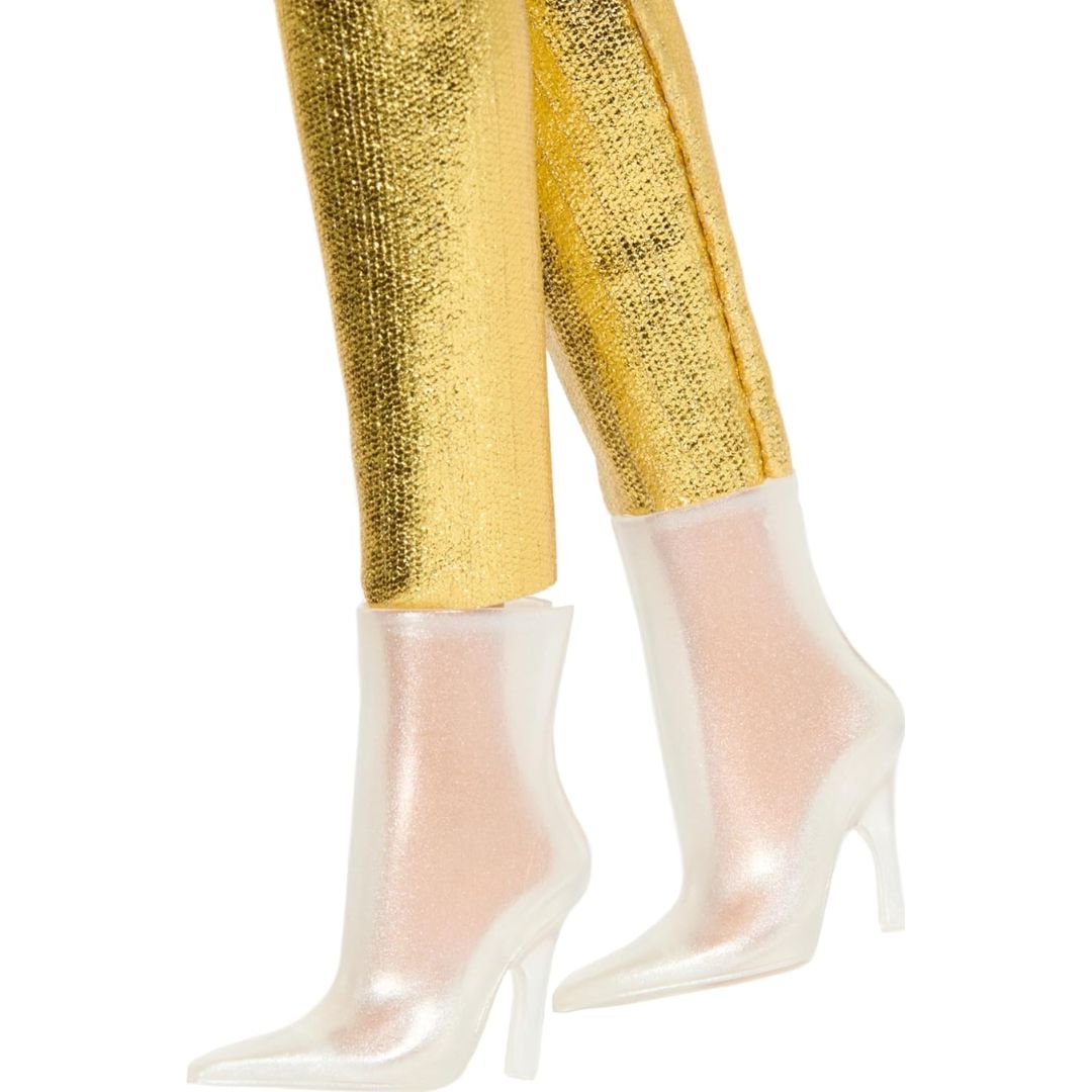 Barbie Fashionistas Doll Golden Jumpsuit