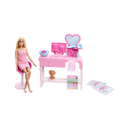 Barbie Face Mask Toy Playset