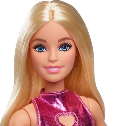 Barbie Fashionistas Doll Metallic Pinc