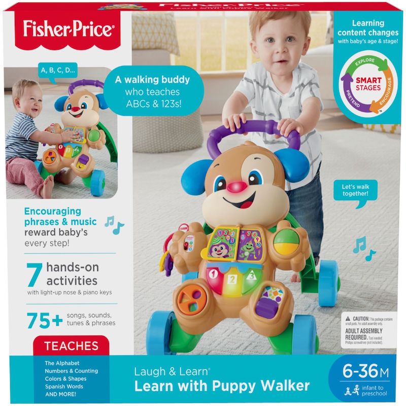 Fisher Price Smart Stage Puppy Walker EN/FR