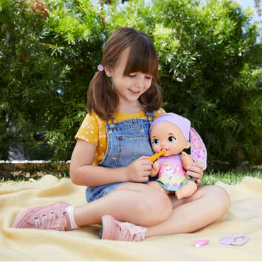 My Garden Baby MTGBHGC12 Brush & Smile Little Bunny Baby Doll