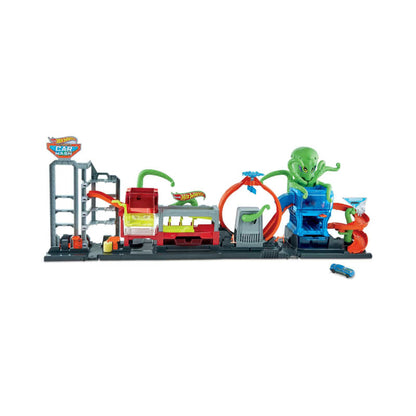 Hot Wheels MTHWGTT96 City Ultimate Octo Car Wash Playset