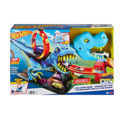 Hotwheels City T-Rex Chomp Down Playset