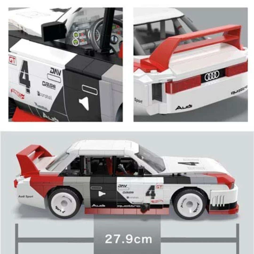 Hotwheels Audi 90 Quattro IMSA GTO Mega Blocks