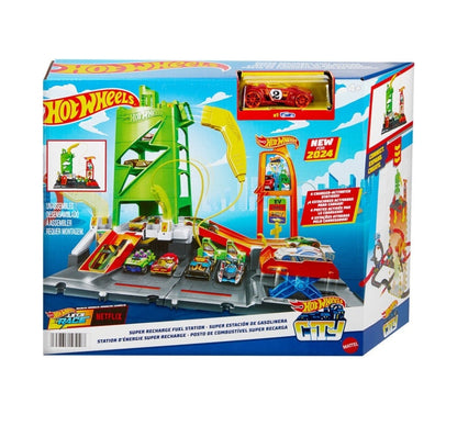 Hotwheels City Supercharge Petrol Station