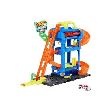 Hot Wheels City Car Wash with Rotating Tunnel Circuit