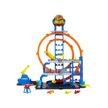 Hot Wheels Mega Loop Garage Playset