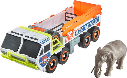 Matchbox MTMBGMH44 Elephant Off Road Rescue Adventure Set