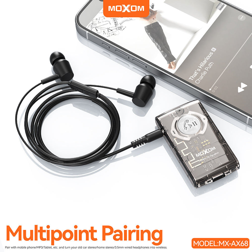 Audio Wireless Receiver Moxom MX-AX68