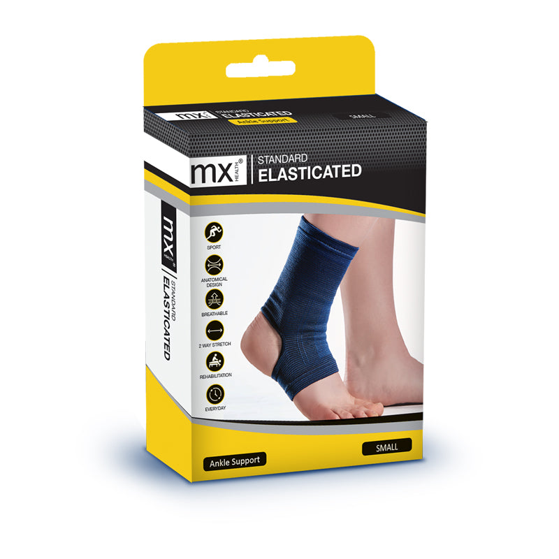 Medinox Standard Elasticated Ankle Support-S